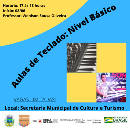Aulas de Teclado: Nível Básico