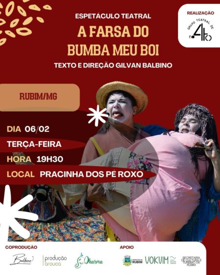 Espetáculo Teatral – “A Farsa do Bumba Meu Boi”