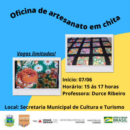Oficina de Artesanato Em Chita