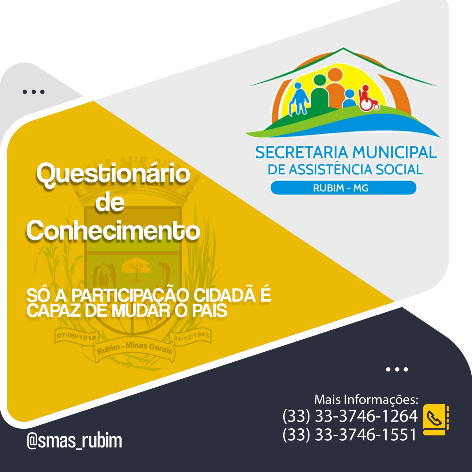 Questionário de Conhecimento