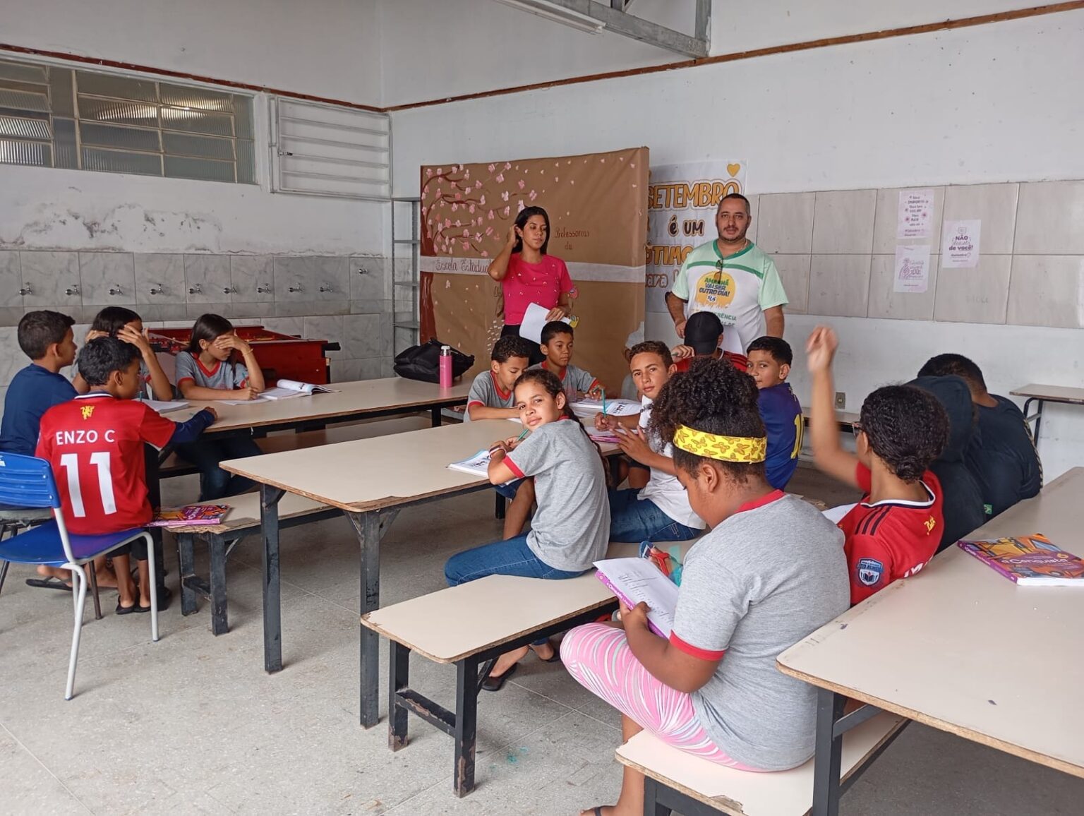 Aplicação da Ficha de Consumo Alimentar Aos Educandos da Escola Estadual Lídio Almeida
