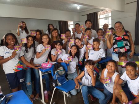 Ações de Combate a Hanseníase nas Escolas Walmir Almeida Costa e Coronel Melvino Ferraz nos Dias 22,23 e 24 de Agosto